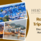 Rajasthan trip package banner with Jodhpur blue city and Udaipur lake ghat photos - Hello India Tour