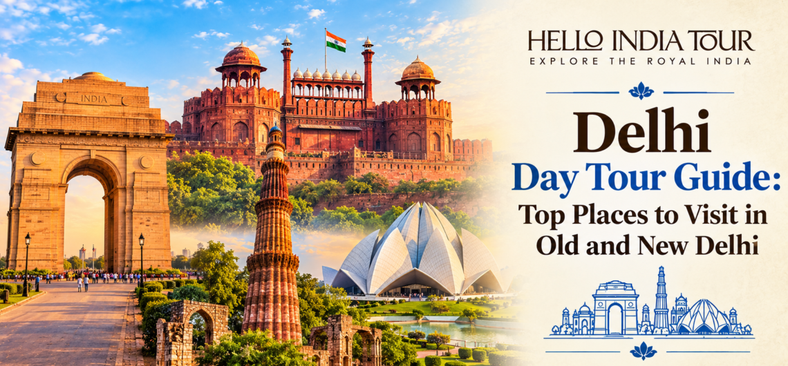 delhi day tour guide