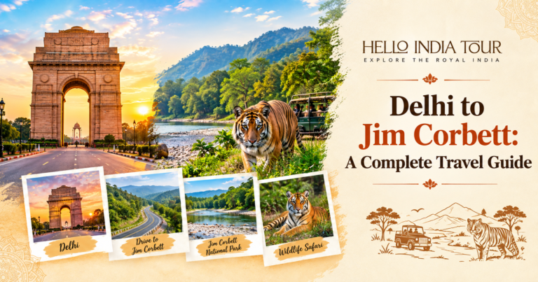 delhi to jim corbett